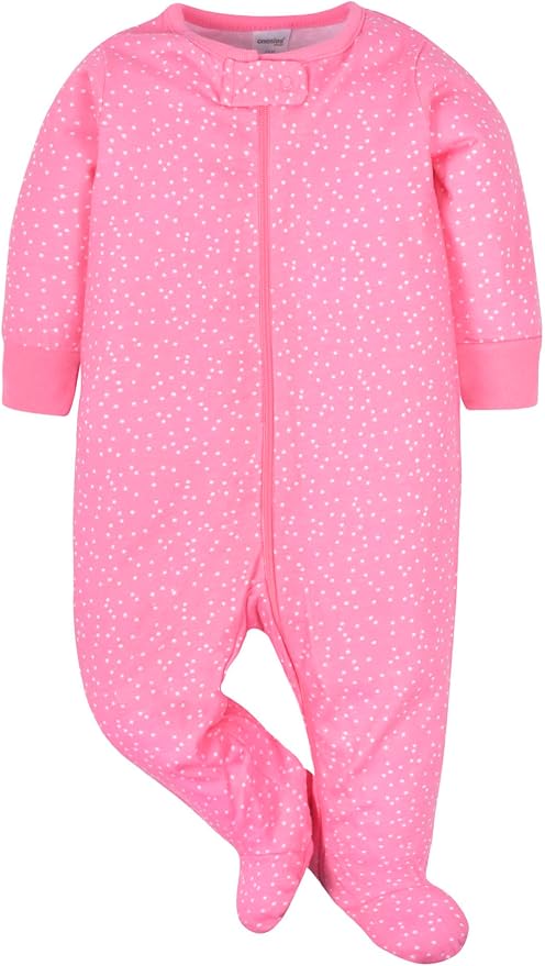 Onesies Brand Baby Girls 4-Pack Sleep 'N Play Footies Multi Pack - Image 5
