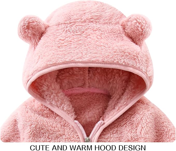 Baby Boy Fleece Jacket Girl Winer Clothes Coat - Image 3