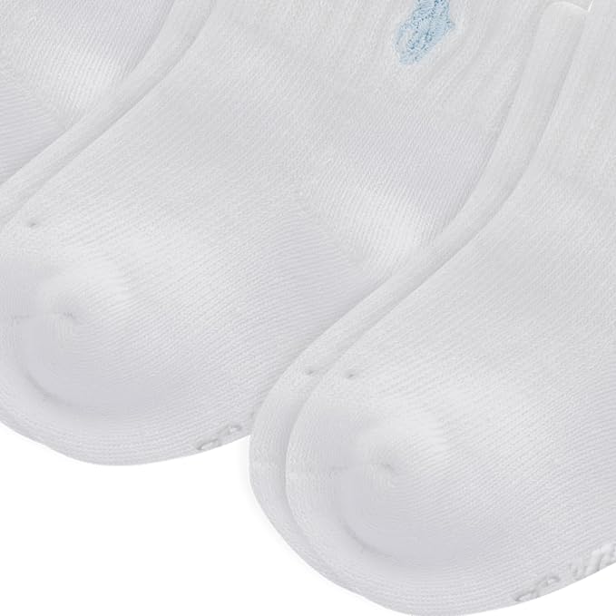 Polo Ralph Lauren Baby’s Classic Sport Ankle Socks, 6 Pair Pack, Soft Stretchy - Image 3