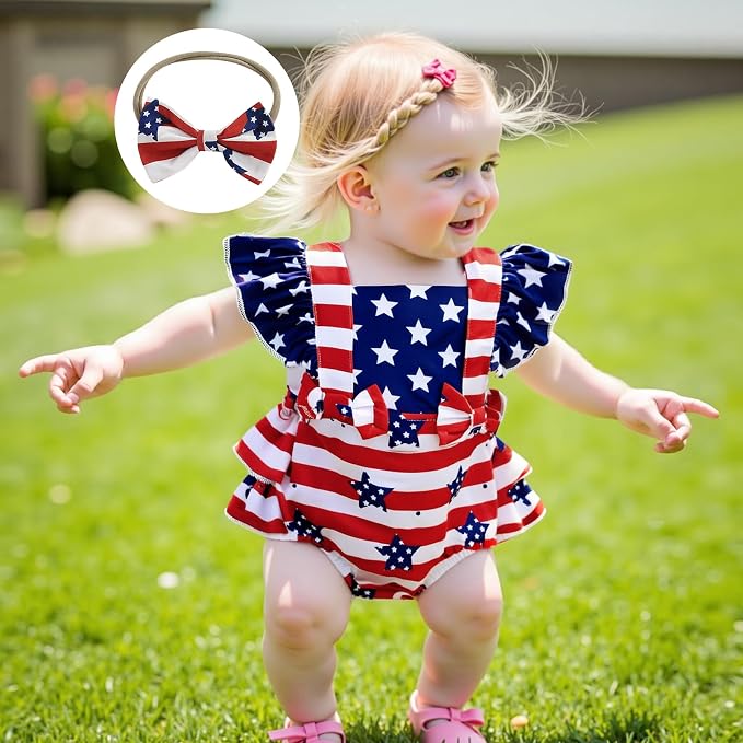 YINGISFITM My First Halloween Baby Girl Outfit Newborn Pumpkin Bubble Romper - Image 3