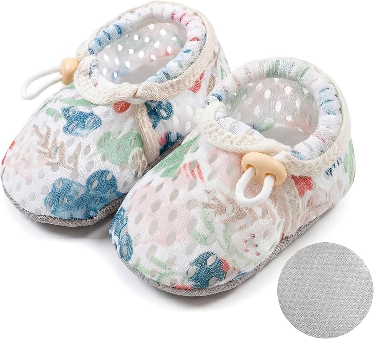 Baby Booties Toddler Cozy First Walking Boots Stay-on Soft Cozy Cotton Non-Slip by HOVELL