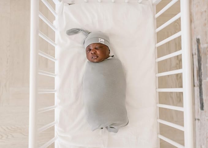 Copper Pearl Swaddle Blankets for Newborns | Soft Stretchy Receiving Blankets - Image 6