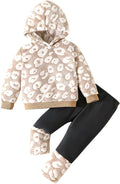 Jecson Toddler Girl Clothes Baby Girl Fleece Hoodie Outfits Thick Thermal by WarmthLoveinStitches