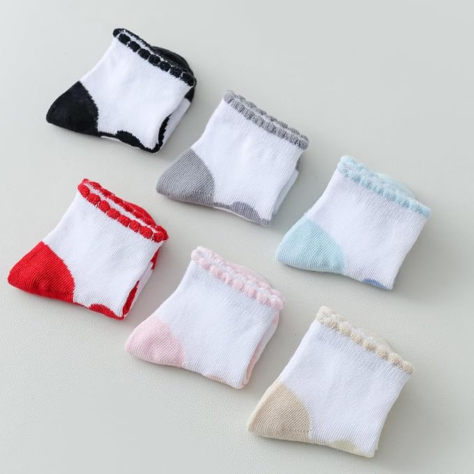 EPEIUS Unisex Baby Girls Boys Non-Slip Socks - Image 6