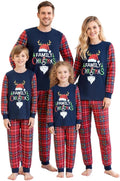 Awoscut Family Christmas Pajamas Matching Pajamas for Family, Xmas PJs Sets Holiday Sleepwear