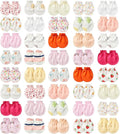 Geyoga 40 Pairs Newborn Baby No Scratch Mittens | Newborn Infant Toddler Mittens by Geyoga
