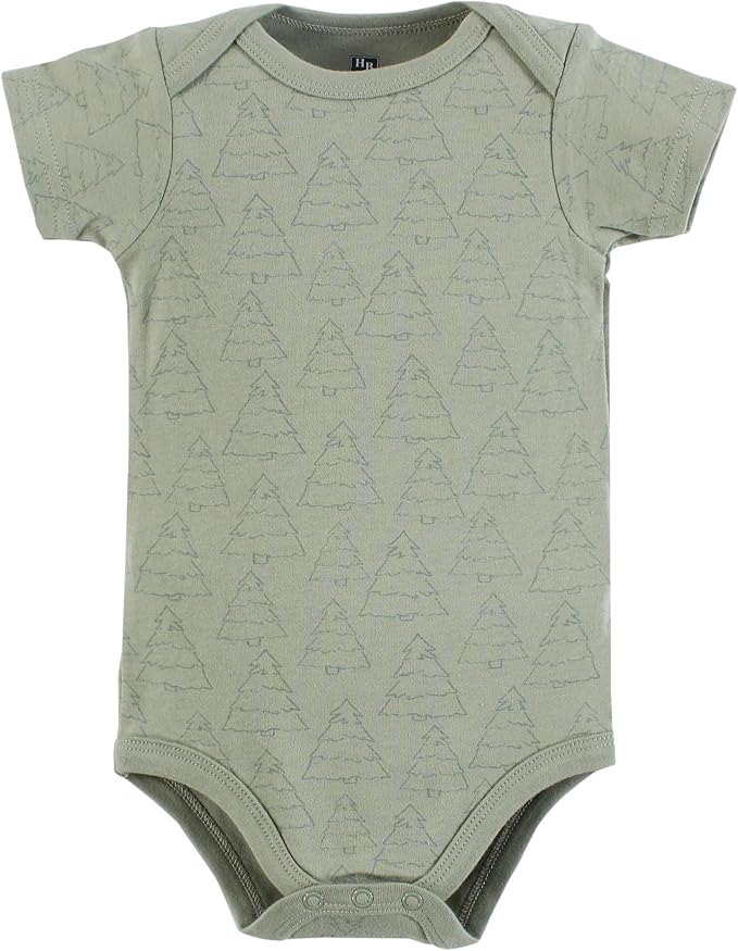Hudson Baby Unisex Baby Cotton Bodysuits 5-pack - Image 7