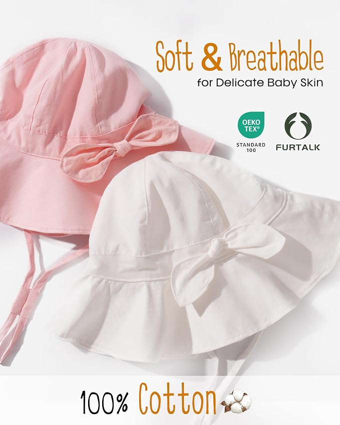 FURTALK Baby Sun Hat Toddler Beach Hats - Image 4