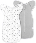 ANYEDDE 2-Pack Baby Swaddle 3-6 Months, Arms Up Swaddle by ANYEDDE