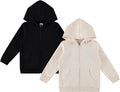 Cudlie 2-Pack Toddler Zip-Up Hoodies by Cudlie
