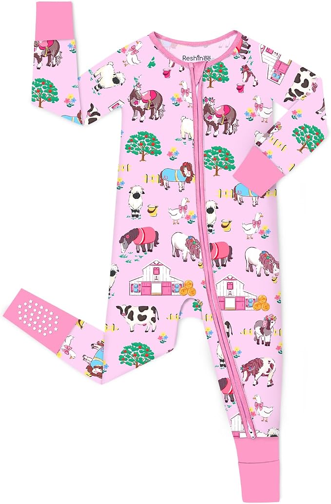 babee Reshinee Viscose derived from bamboo Baby Pajamas Convertible Footie by babeeReshinee