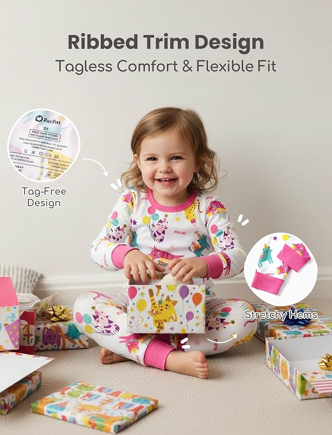 PATPAT Bamboo Viscose Pajama Sets - Image 3