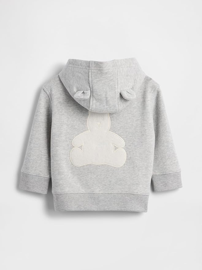 GAP Baby Logo Full Zip Hoodie - Image 2