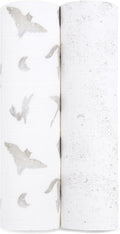aden + anais Boutique Organic Cotton Muslin Swaddle 2 Pack, Breathable Baby by adenanais