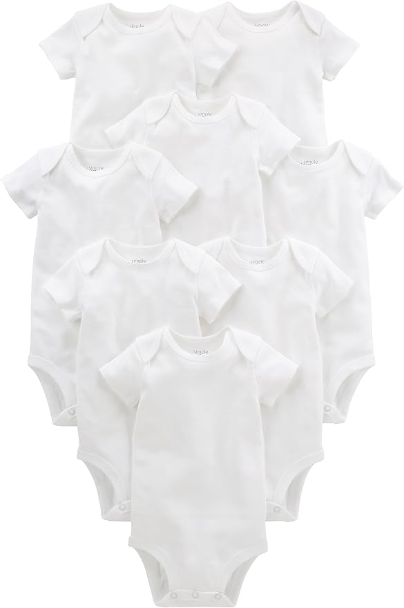 Simple Joys by Carter's Baby 8-Pack Short-Sleeve Bodysuit by SimpleJoysbyCarters