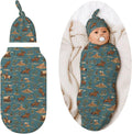 Western Horse Swaddle Blankets Soft Receiving Blanket Baby Swaddle Wrap by Figtihw