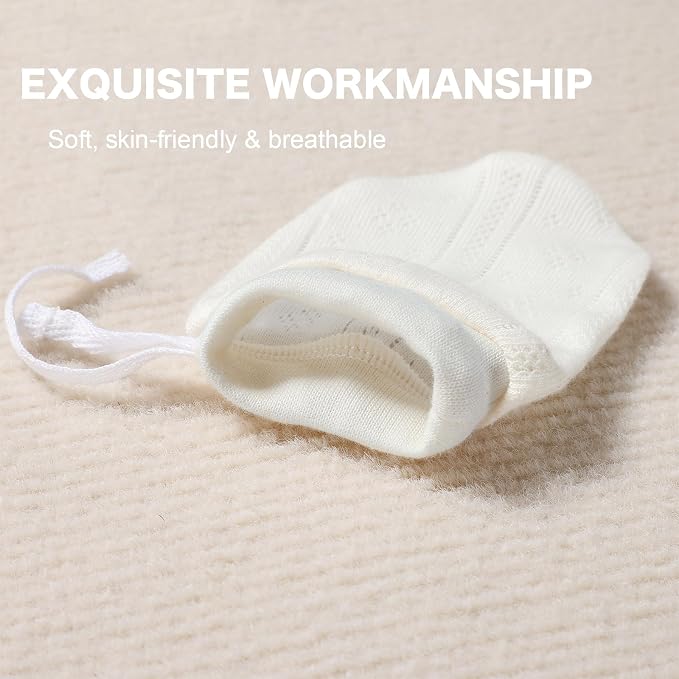 MOMSMENU Newborn Mittens No Scratch baby mitts - Image 8