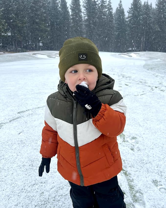 FURTALK Baby Beanie Knitted Hats Toddler Kids Winter Soft Warm Skull Cap | - Image 4