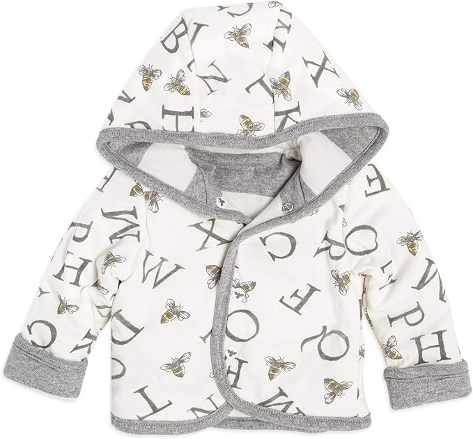 Burt's Bees Baby Unisex Jacket, Lightweight Zip-up Sweatshirt Hooded Coat or - Image 2