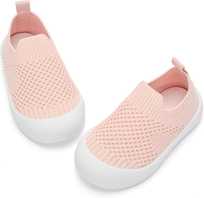 BACSAC Baby Toddler Unisex Infant Shoes Boys Girls Beige Mesh Breathable by BACSAC
