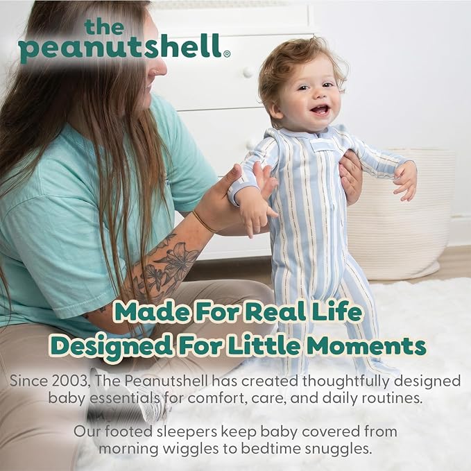 The Peanutshell 3pk Footed Sleepers - Image 6