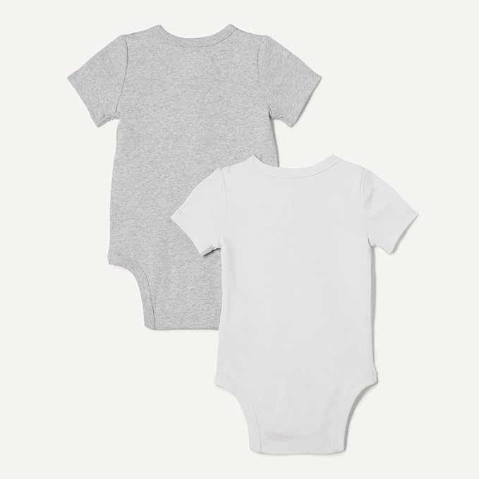 Amazon Essentials Unisex Babies' Short Sleeve Henley Bodysuit - Image 3