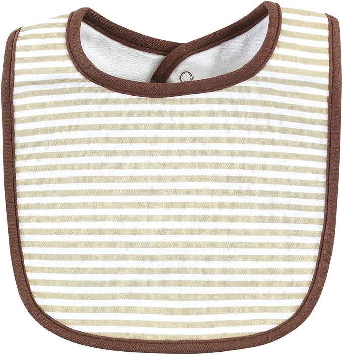 Hudson Baby Unisex Baby Cotton Bib and Headband Set - Image 5