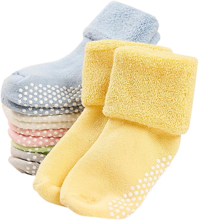 VWU Baby Toddler Kids Cotton Socks by VWU