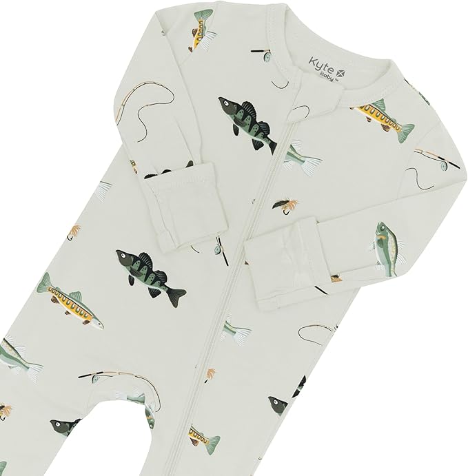KYTE BABY Infant and Toddler Dual Zipper Footie, Ultra-Soft Rayon Made From - Image 3