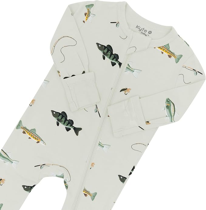 KYTE BABY Infant and Toddler Dual Zipper Footie, Ultra-Soft Rayon Made From - Image 3