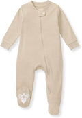 Burt's Bees Baby Boys' Organic Cotton, Sleep and Play Footed Pajamas | Easy zip by BurtsBeesBaby