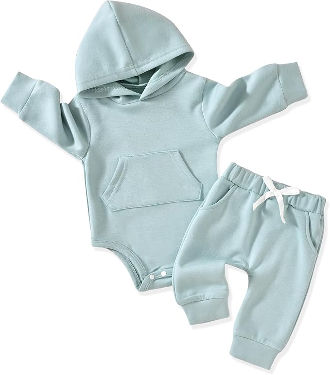 Aalizzwell Infant Baby Winter Hoodie Outfit by Aalizzwell