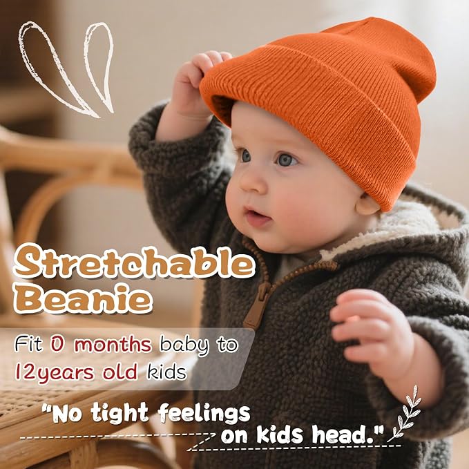 ZOORON Toddler Beanie Baby Beanies - Image 4