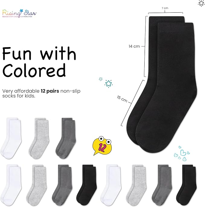 Rising Star Baby Sock, Toddler Sock, Kids Socks Multipacks - Image 5