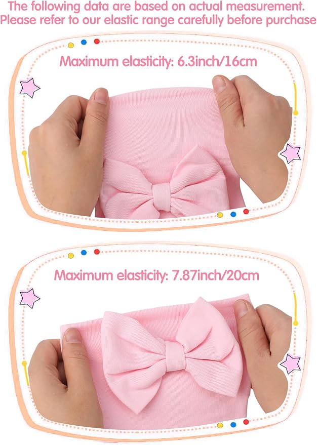 Geyoga 12 Pcs Baby Hat | Newborn Hats Mittens - Image 4