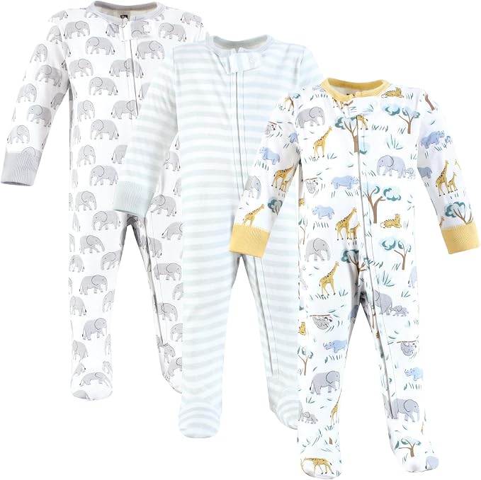 Hudson Baby Unisex Baby Cotton Sleep and Play by HudsonBaby