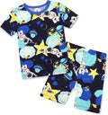 babee Reshinee Bamboo Viscose Toddler Boys Pajamas Set, Short Sleeve Kids by babeeReshinee