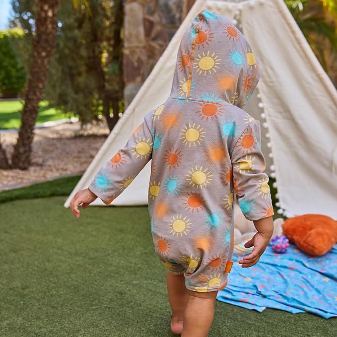 UV SKINZ Baby Boys' Hooded Sunzie UPF 50+ - Image 5