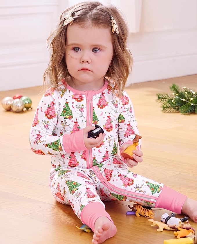 babee Reshinee Viscose derived from bamboo Baby Pajamas Convertible Footie - Image 9