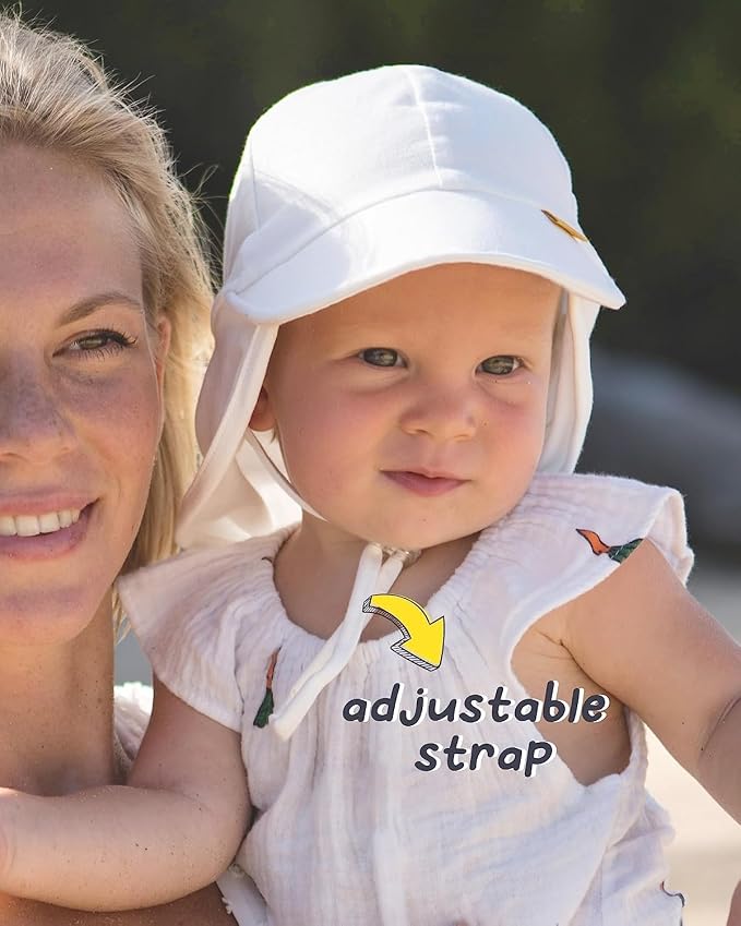 FURTALK Baby Sun Hat UPF 50+ UV Ray Sun Protection Cotton Toddler Hats - Image 7