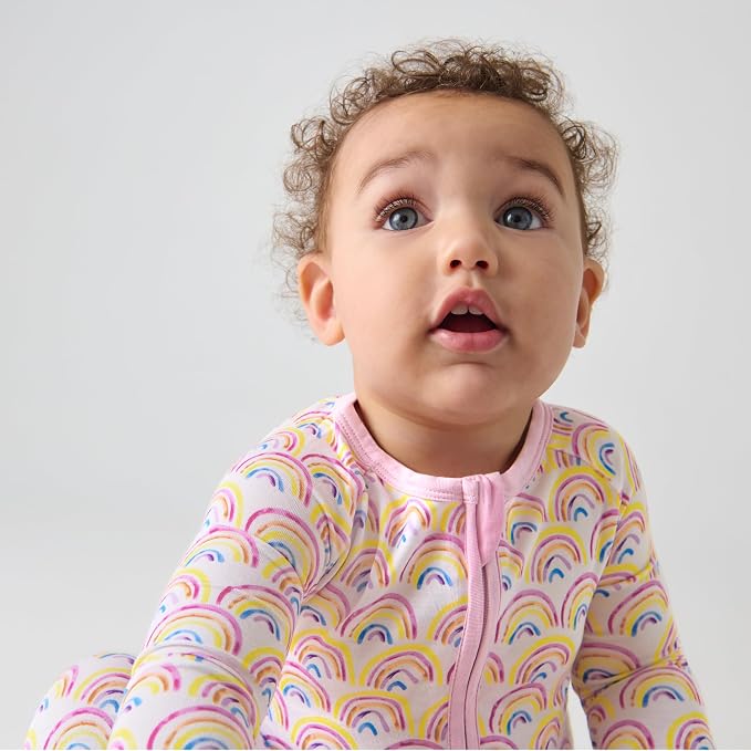 Little Sleepies Pajamas for Baby Boys & Girls, Viscose from Bamboo Baby Pajamas - Image 2