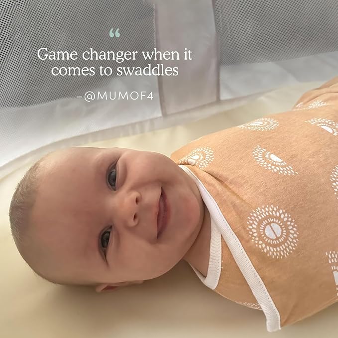 aden + anais Essentials Easy Swaddle Wrap Quick Change - Image 7