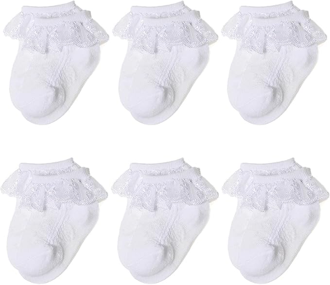 Marchare Baby Lace Socks 3 Pack by Marchare