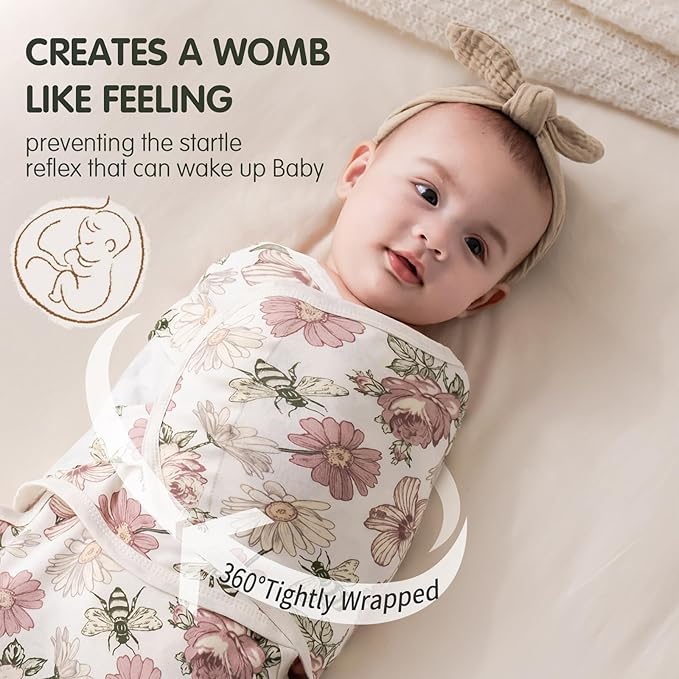 insular Baby Swaddle Wrap, Swaddle Blanket - Image 2