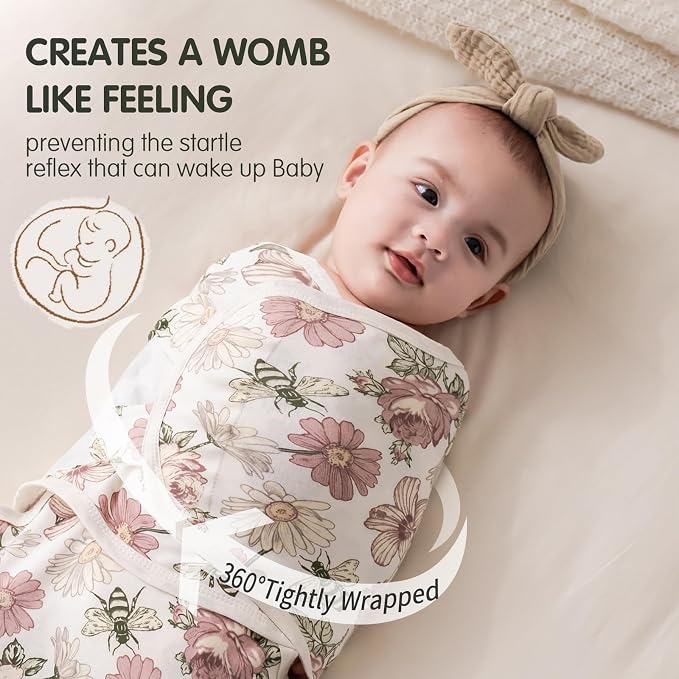 insular Baby Swaddle Wrap, Swaddle Blanket - Image 2