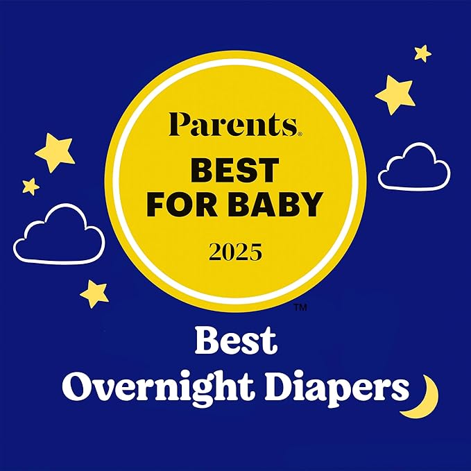 Huggies Size 4 Overnites Baby Diapers: Overnight Diapers, Size 4 (22-37 lbs), 100 Ct, Packaging May Vary