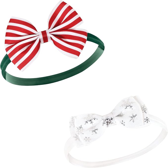 Hudson Baby Cotton and Synthetic Headbands, Size 0-24 Months - Image 5