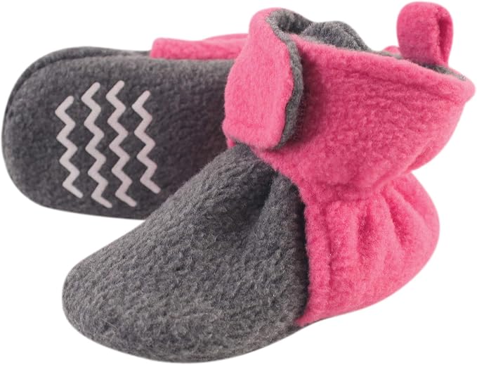 Hudson Baby Unisex-Baby Cozy Fleece BootiesSlipper Sock - Image 2