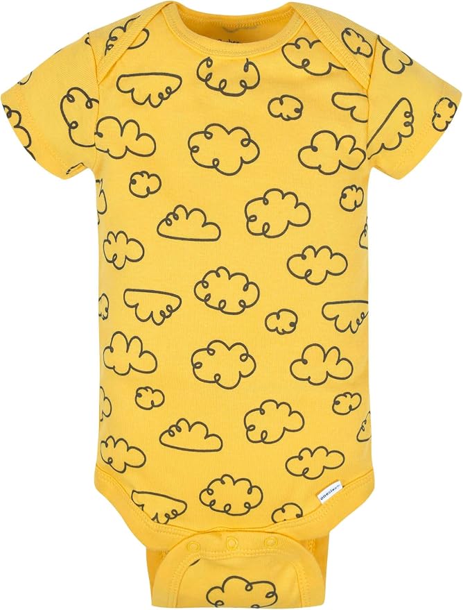 Gerber Baby Boys 8-Pack Short Sleeve Onesies Bodysuits - Image 5