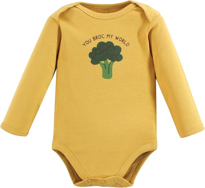 Touched by Nature Unisex Baby Organic Cotton Long-Sleeve Bodysuits - Image 5